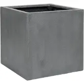 Pottery Pots Bloempot Natural Block M Grey 40 x 40 x 40 cm