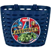 Seven avengers fietsmand junior 20 cm blauw