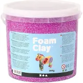 Foam Clay , 560 gr, neon paars