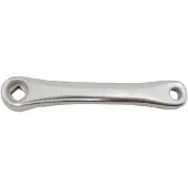 Verstegen en Van Zuiden alloy single crank. links, aluminium