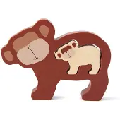 Trixie Houten babypuzzel - Mr. Monkey