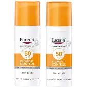 Eucerin Sun Pigment Control Fluid SPF 50+ - Zonnebrand - 2x 50 ml