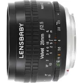 Lensbaby Velvet 28 Canon EF-mount objectief Zwart