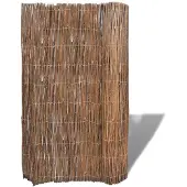 vidaXL - Tuinscherm - 300x100 - cm - wilgenhout