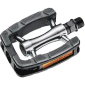 Marwi SP-823 pedalen, aluminium behuizing met antislip - Grijs