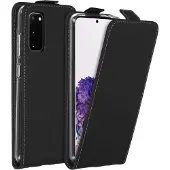 Accezz Flipcase voor de Samsung Galaxy S20 - Zwart