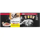 Sheba voeding voor katten Maaltijdzakje Selectie in Saus - Gevogelte 40x85g - 3.400 g
