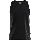 Blakläder 3511-1042 Mouwloos onderhemd Wit maat S heren