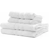 TODAY Witte 4-delige Handdoekset