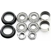 HT Components Nano P, PA01, PA12,PA12A Pedalen Kit Zilver