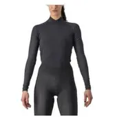 Castelli Women's Longeus Bandito Wool Under Jersey Black