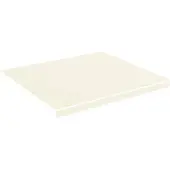 vidaXL Vervangingsdoek voor luifel 400x350 cm polyester crèmekleurig
