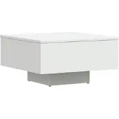 vidaXL Salontafel 60x60x31,5 cm bewerkt hout wit