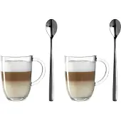 Leonardo NAPOLI Latte Machiatto Set 380ml - 4Delig