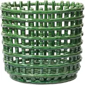 Ferm Living Keramische Mand Large | Green