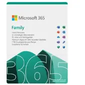 Microsoft 365 Family 6 Gebruikers - 1 jaar