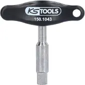 Ks Tools 150.1043 150.1043 T-handgreep Aandrijving 3/8 (10 mm) 75 mm 1 stuk(s)
