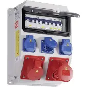 Pce CEE stroomverdeler DELTA Anif7 9135851 400 V 16 A