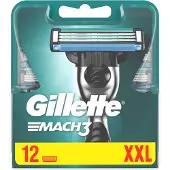 Gillette Mach3 scheermesje 12 stuk(s) Mannen