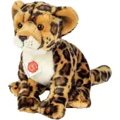 Teddy HERMANN® Sitting Leopard Teddy 27 Cm Bruin