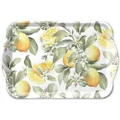 Ambiente Tray Melamine Limoni 13x21cm Geel geel Ambiente