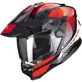Scorpion ADF-9000 Air Trail Zwart Rood Adventure Helm Maat XL