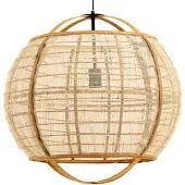 Light & Living Hanglamp Ø50,5x50 cm REEVA linnen beige