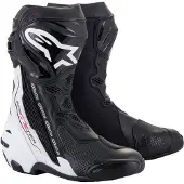 Alpinestars Supertech R, laarzen ,Zwart/Wit ,47 EU