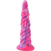 Hismith Premium Anale Fantasy Dildo KlicLok en Zuignap 26 CM Roze