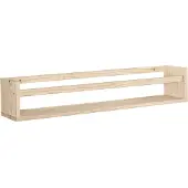 Astigarraga Wandplank - wandrek - 80cm - PEFC dennenhout - beige