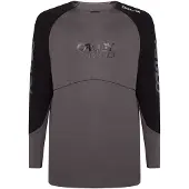 Oakley Maven Scrub Long Sleeve Jersey Zwart/Grijs || Maat: XL