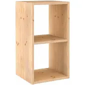 Astigarraga Houten Vakkenkast - Open - 2 vakken - PEFC grenen - 71x36cm