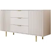 Meubella Dressoir Nicola - Beige - 150 cm