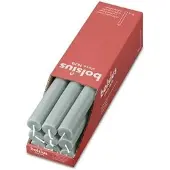 Bolsius -dinerkaarsen - Jade Green - rustiek per 9 stuks