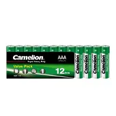 Camelion aaa zink-carbon batterijen per 12