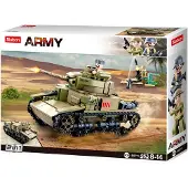 Sluban Army - Middel grote Italiaanse Tank 2in1