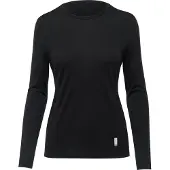 Thermowave - Women's Aero Long Sleeve Shirt - Merino-ondergoed S, zwart