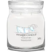 Yankee candle clean cotton signature medium jar |