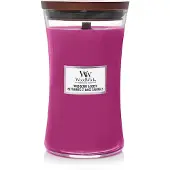 Woodwick Hourglass Large Geurkaars - Wild Berry & Beets - 130 branduren