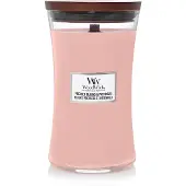 Woodwick Hourglass Large Geurkaars - Pressed Blooms & Patchouli - 130 branduren