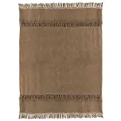 Unique living plaid saba 130x180cm coconut