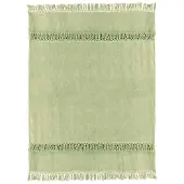 Unique living plaid saba 130x180cm nile green