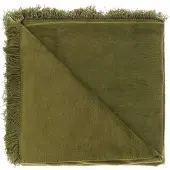 Unique living plaid nomi 150x200cm olive green