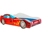 KOBI Kinderbed - auto - 140x70 - met matras