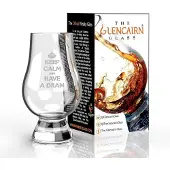 Glencairn Whiskyglas Gegraveerd met Keep Calm have a Dram - Glencairn Crystal Scotland