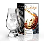 Glencairn Whiskyglas Gegraveerd met Schild van Schotland - Glencairn Crystal Scotland