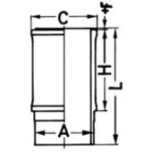 KOLBENSCHMIDT 88892150 Cilindervoering