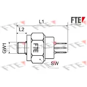 FTE 9910201 Remlichtschakelaar
