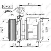 NRF Compressor airconditioning 32660