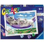 Ravensburger CreArt Hammock fun - Schilderen op nummer voor kinderen